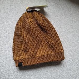 All in Motion, Ribbed Fleece Lined Beanie, Khaki, One Size Fits‎ Most (Youth)